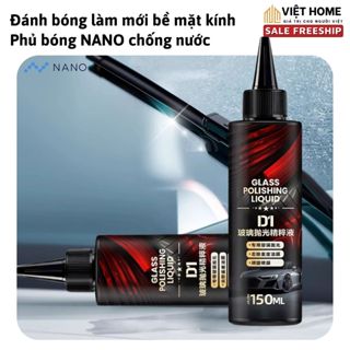  Chống Bám Nước Kính Ô Tô Đánh Bóng Kính Xe Phủ Kính Nano Chống Nước Mưa An Toàn Việt Home - XOT04. 