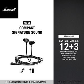 Tai nghe Marshall MODE Black & White - Bảo Hành Chính Hãng ASH 1 Đổi 1 Trong 1 Năm