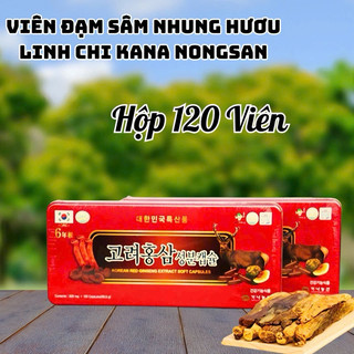 Viên Uống Đạm Hồng Sâm Nhung Hươu Ka Na Hàn Quốc 120v