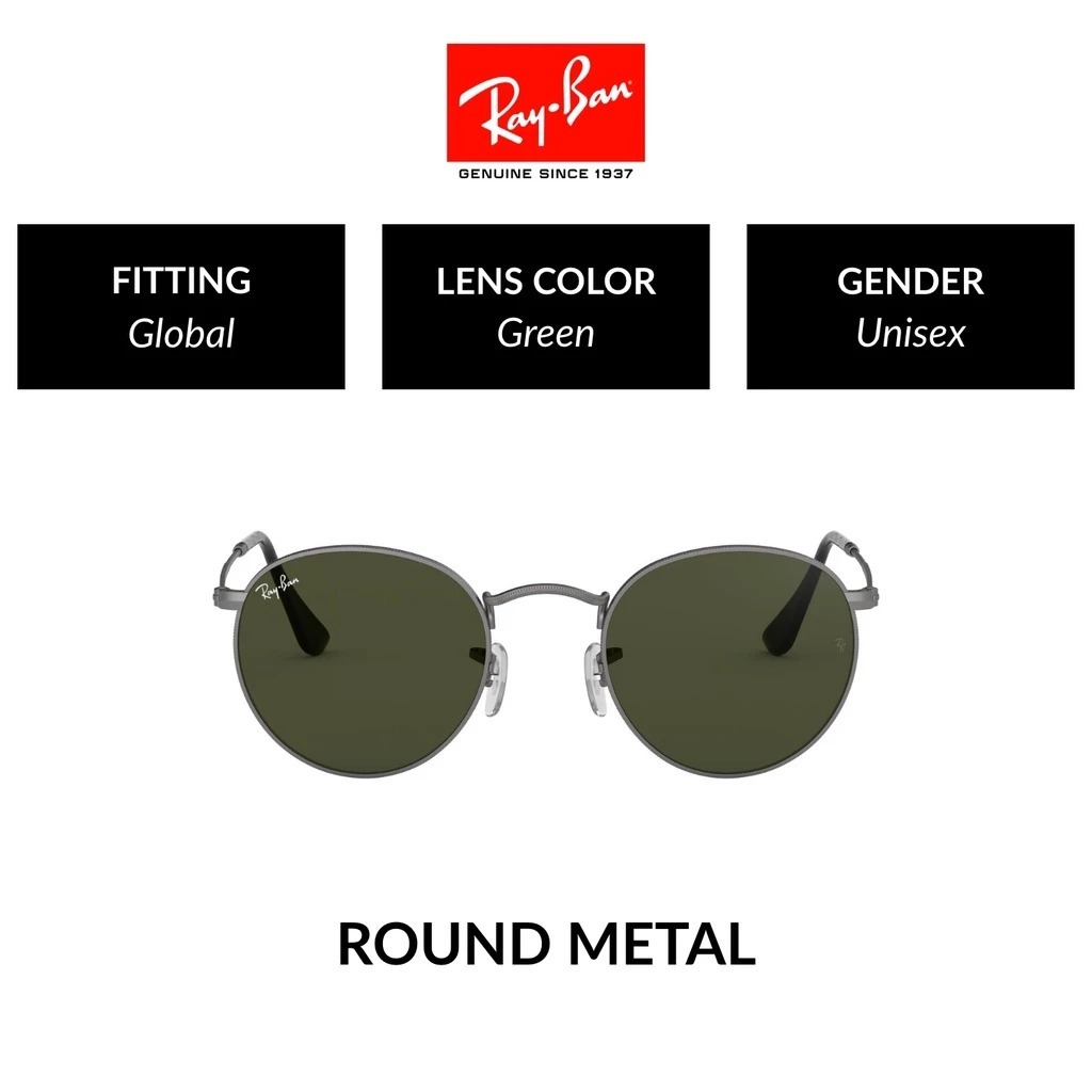 Mắt Kính Ray-Ban Round Metal - RB3447 029 - Kính mát