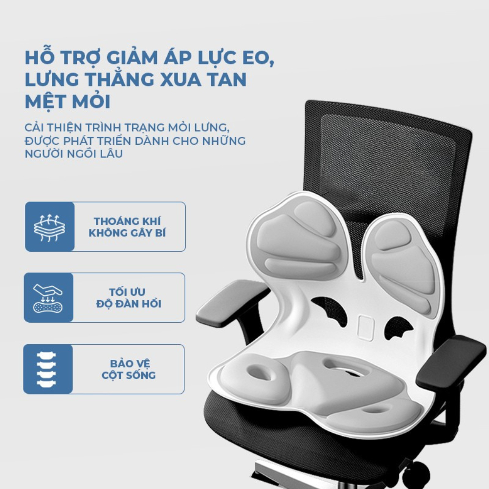 Ghế Công Thái Học Điều Chỉnh Dáng Ngồi  Chống Gù Giảm Đau Mỏi Lưng Dùng Cho Nam Nữ, Trẻ Em | BigBuy360 - bigbuy360.vn