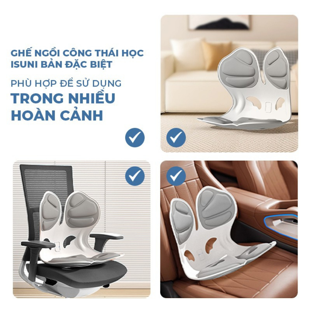 Ghế Công Thái Học Điều Chỉnh Dáng Ngồi  Chống Gù Giảm Đau Mỏi Lưng Dùng Cho Nam Nữ, Trẻ Em | BigBuy360 - bigbuy360.vn