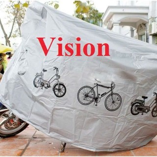 Bạt phủ xe máy,xe đạp cao cấp, Bạt trùm xe máy có thể gập gọn