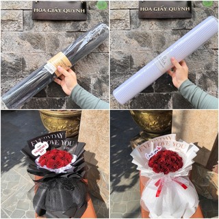 CUỘN LƯỚI Ô VUÔNG gói hoa gói quà