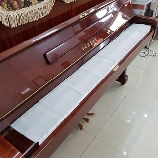 Khăn phủ phím đàn Piano màu xám