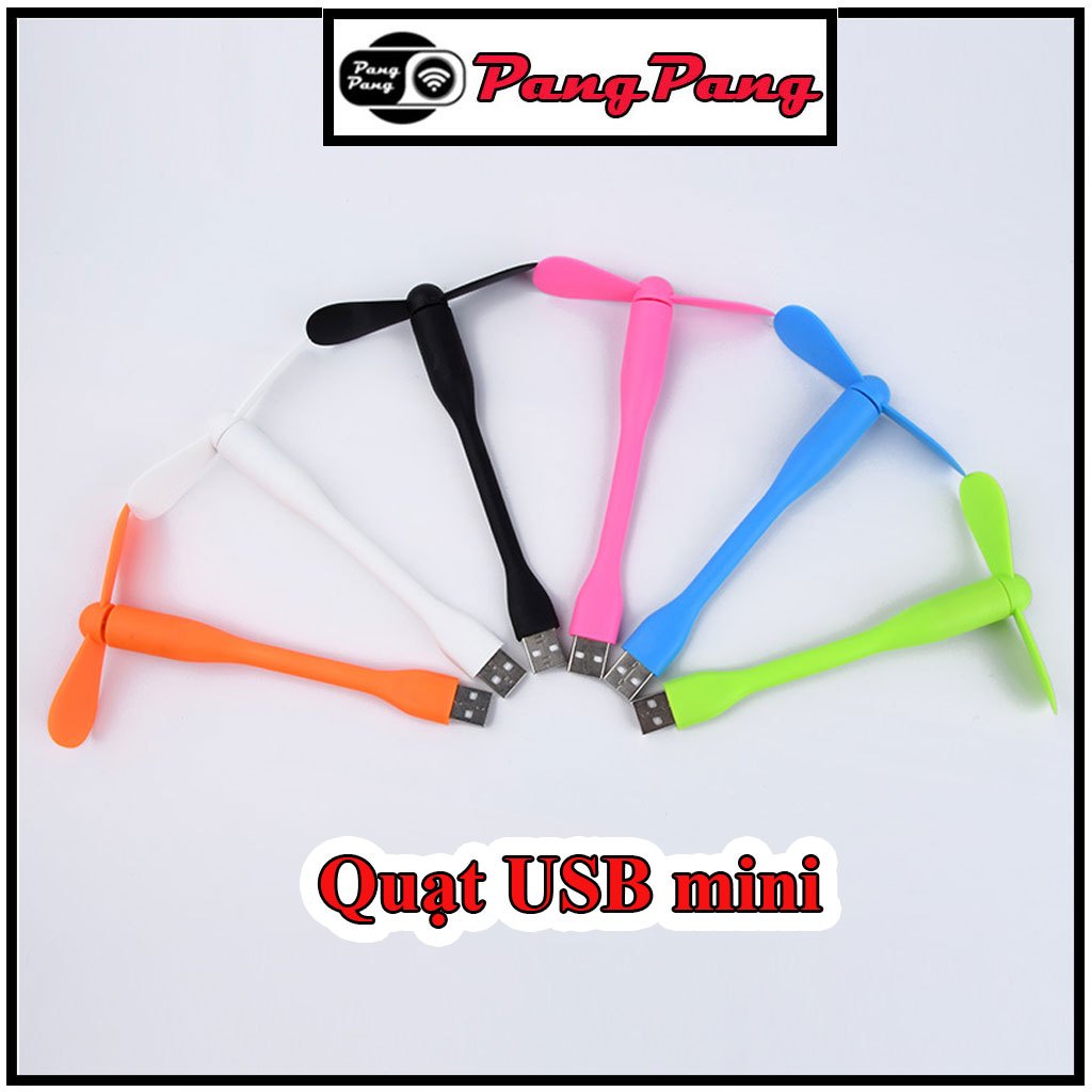 Quạt USB Mini 2 Cánh Rời – Gắn Laptop, Máy Tính, Pin Dự Phòng – Nhỏ Gọn Tiện Lợi