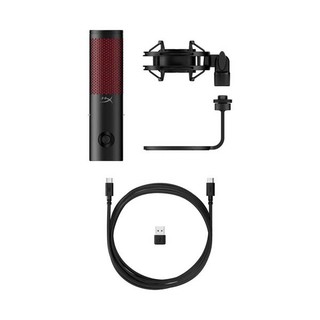 Micro Kingston HyperX QuadCast 2 Black - micro Stream cao cấp