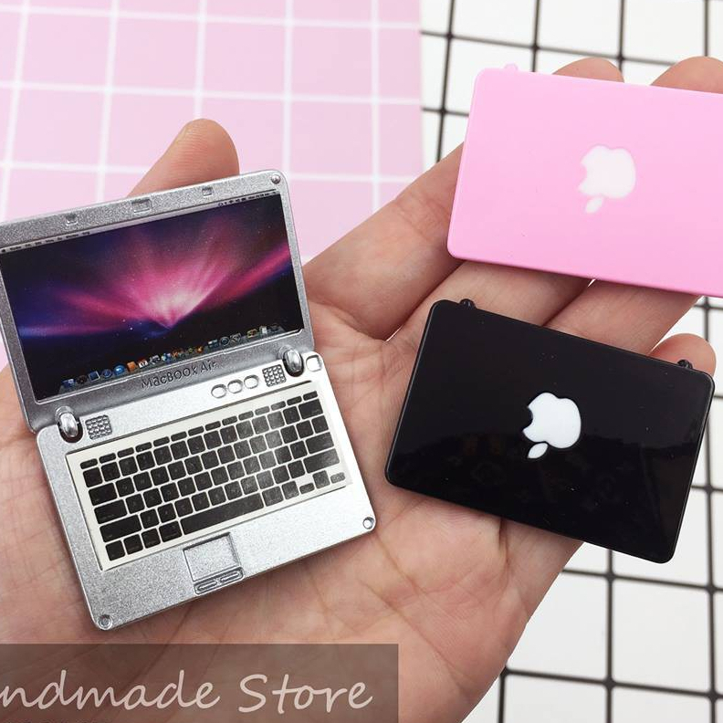 Máy tính Macbook - Mô hình đồ chơi mini tỷ lệ 1:12