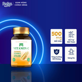 Viên uống VTM Vitamin C sáng da, mờ thâm, tăng cường đề kháng
