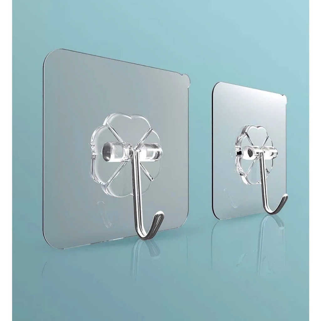Combo 10 móc dính cường lực trong suốt siêu chắc