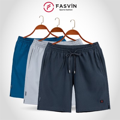 COMBO 3 Quần Đùi Nam Fasvin Q25475.CB3 Vải Mềm, Mịn, Co Giãn 4 Chiều, Phong Cách Trẻ Trung Năng Động