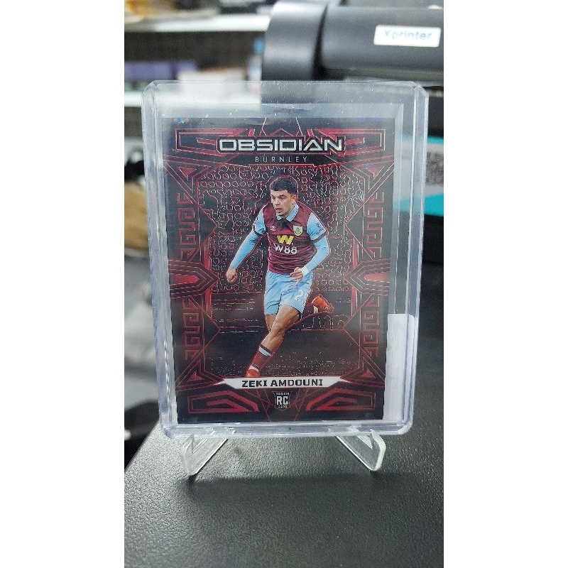 Thẻ Bóng Đá Giới Hạn #H817 Amdouni Burnley /49 Panini Obsidian 23/24