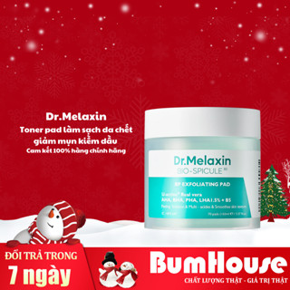 Toner pad Dr. Melaxin Bio Spicule BP Exfoliating Toner Pad Tẩy Tế Bào Chết, Giảm Mụn, Mịn Da 70 miếng