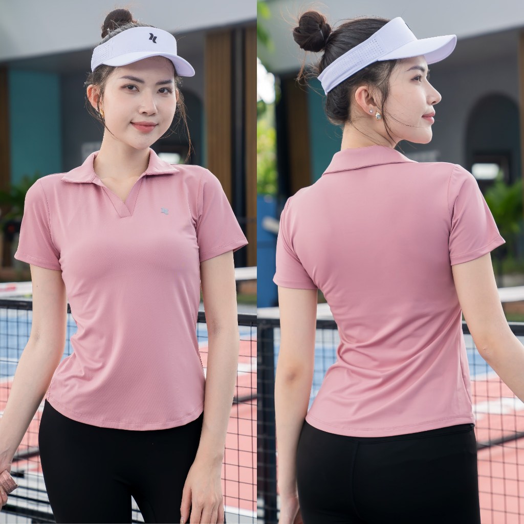 Áo polo thể thao nữ Reeta cổ áo polo,chất liệu thun co giãn,mềm mịn tập tennis, cầu lông, pickleball,chạy bộ...A086 | BigBuy360 - bigbuy360.vn