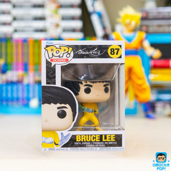 Mô Hình Chính Hãng Funko Pop Icons : Bruce Lee #87