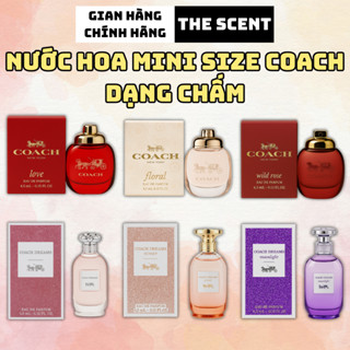  Nước Hoa Nam Nữ Mini Size Coach Chính Hãng Thơm Lâu Dầu Thơm Unisex Học Sinh Lưu Hương Lâu 4.5ml 