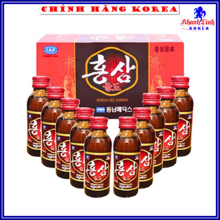 [Lẻ 1 chai] Nước Hồng Sâm Hàn Quốc Chính Hãng 100ml