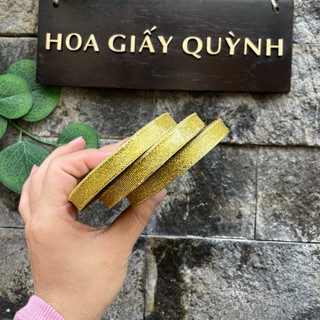 RUY BĂNG KIM TUYẾN 1cm