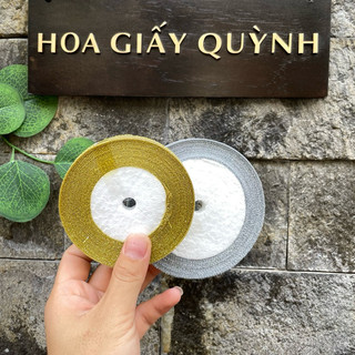 RUY BĂNG KIM TUYẾN 1cm