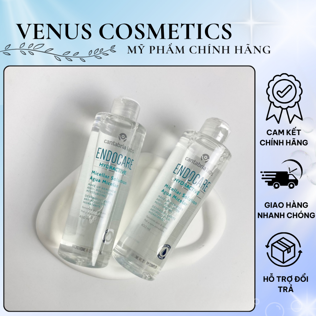 Nước tẩy trang ENDOCARE Hydractive Micellar Solution Agua Micelar