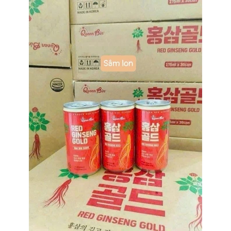30 LON NƯỚC HỒNG SÂM HÀN QUỐC