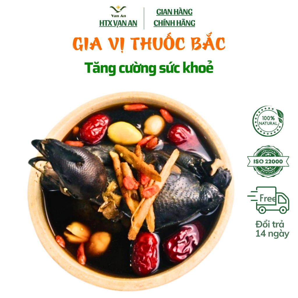 Gia vị gà tần thuốc bắc gói gia vị hầm gà