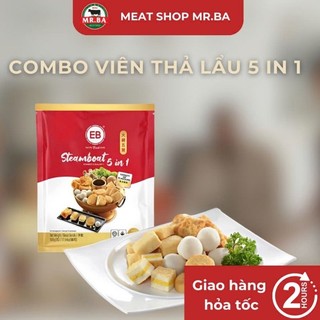 (HỎA TỐC) Viên thả lẩu 5 in1 EB - 500G