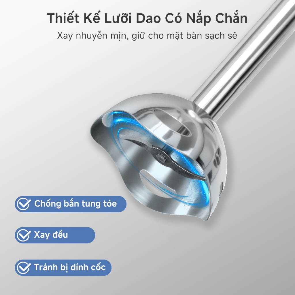 Simplus Máy Xay Cầm Tay Xay Thịt Đánh Trứng Xay Thực Phẩm Cho Bé Ép Trái Cây Làm Sốt Làm Bánh Xay Hạt JBBA003 | BigBuy360 - bigbuy360.vn