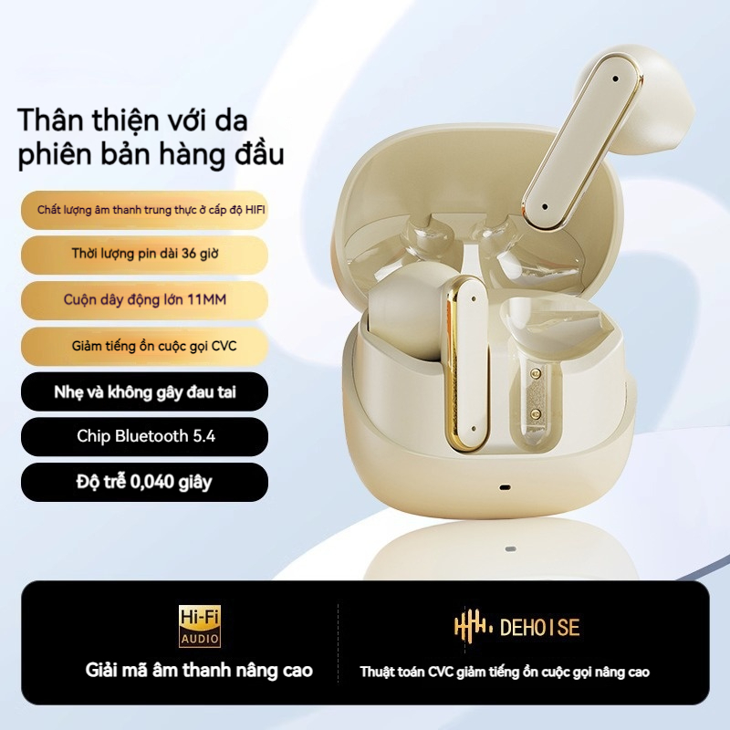 Tai nghe Bluetooth Q21 Tai nghe không dây nhét tai âm trầm nổi 9D Tai nghe chơi game