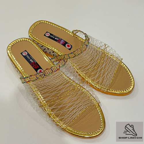 Dép Lưới Vàng Thái Lan thương hiệu SUN shoes cao 3 phân, 5 phân, 7 phân