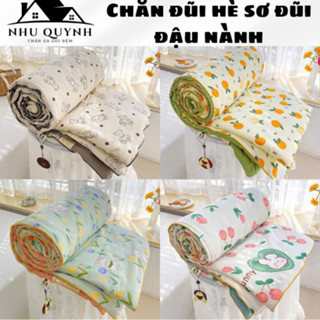 Chăn đũi hè cotton chần bông Hàn Quốc nhập khẩu loại 1 cao cấp,chăn đũi xơ đậu nành mềm mịn thoáng mát kích thước 2mx2m3