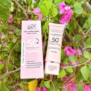 Kem chống nắng nâng tông Life Linh Chi Newtoday Spf 50+