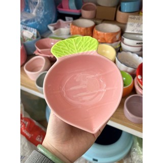 chén sứ cà rốt , labubu, heo, bí size nhỏ  dànhcho hamster, thỏ, sóc, nhím, bọ,...- T3 PETS SHOP
