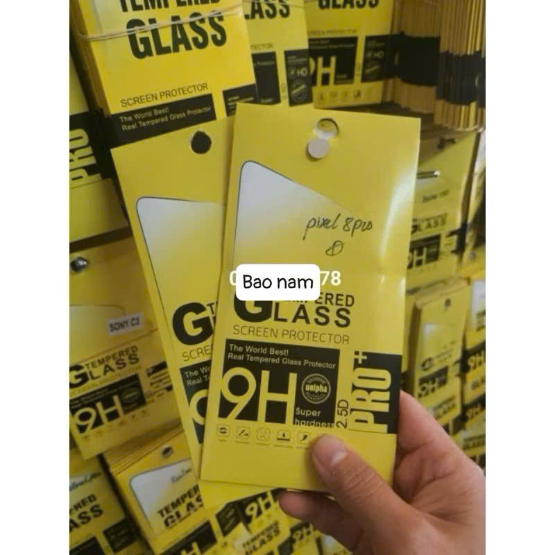 Kính cường lực trong suốt cho google pixel 9/pixel 9 pro/pixel 9 pro XL/Pixel 8/Pixel 8 pro kính siê