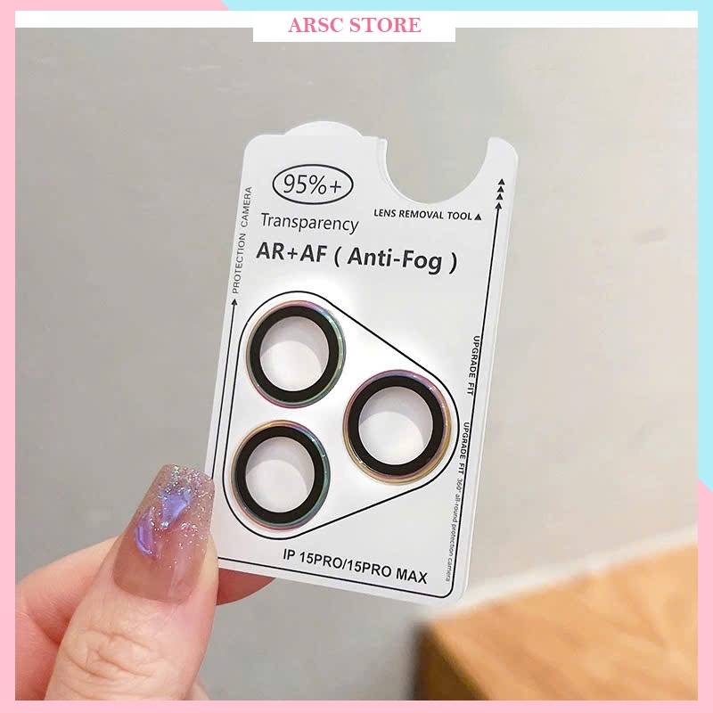 Kính Cường Lực Bảo Vệ Camera Sau Miếng Dán Bảo Vệ Camera Chống Rơi Vỡ Nét Cao Cho 11 12 13 14 15 16 17 Pro Max Plus Air