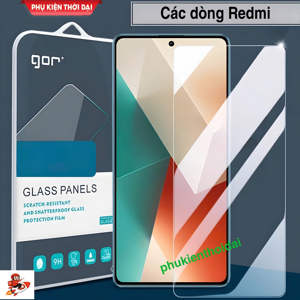 Cường lực Gor Redmi K90 Pro Max / K80 / K40 Gaming K30 Pro K20 / K50 / K60 K70 Ultra / K60 Ultra tro