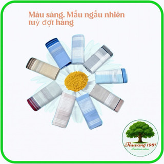 Khăn mùi xoa tiệp , khăn tay bỏ túi nam nữ 100% cotton 43x43cm