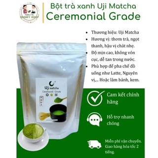  Bột trà xanh Uji Matcha Ceremonial Grade - Uji Matcha - SECRET SHOP MATCHA 