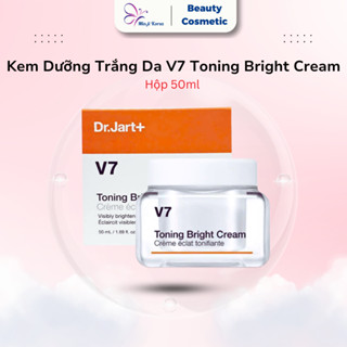 Kem Dưỡng Trắng Da V7 Toning Bright Cream GC Hàn Quốc, Giúp Da Sáng Đều Màu Và Làm Mờ Các Vết Thâm Nám Tàn Nhang 50g