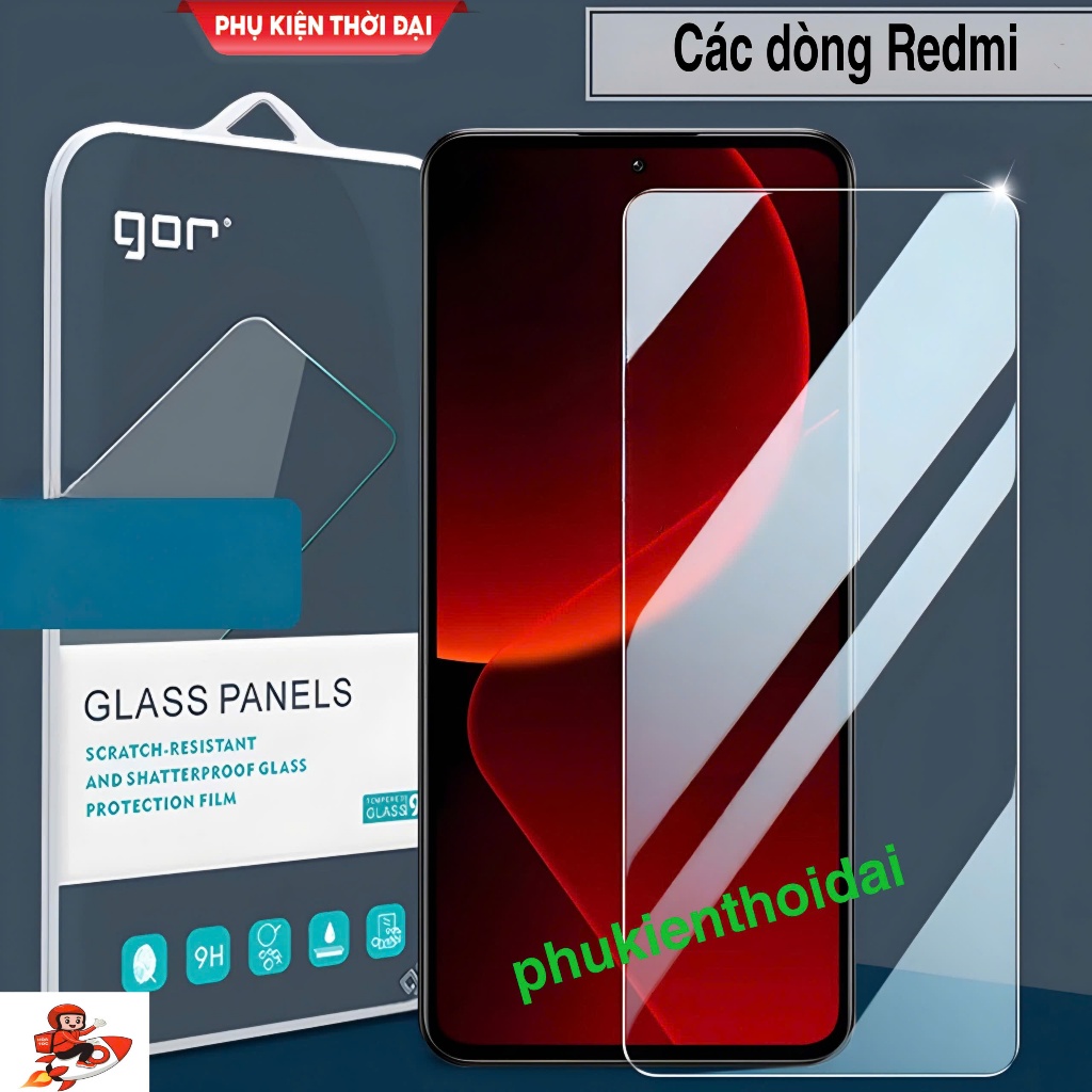 Cường lực Gor Redmi K60 / K80 / K90 Pro Max / K60E / K60 Ultra / K70 / K70 Ultra / K70E trong suốt t