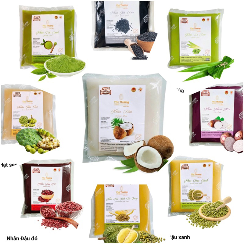  nhân phú thương 1kg đủ vị nhân date mới 2025 