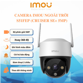 Camera Wifi ngoài trời cao cấp có màu ban đêm, xoay 360, tích hợp AI thông minh IMOU CRUISER SE+ , CRUISER DUAL 2 2 MẮT