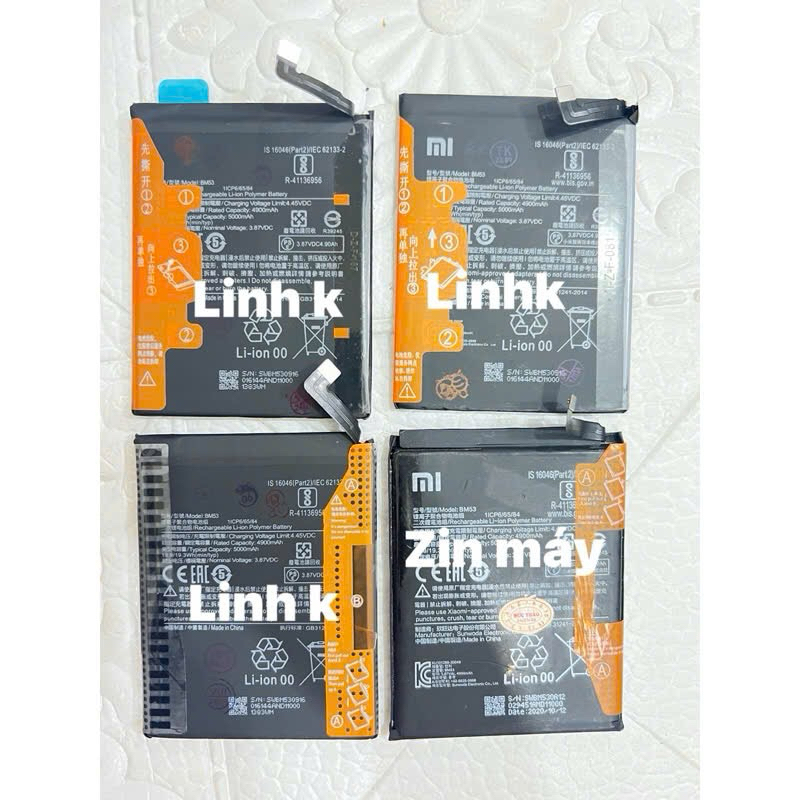 Pin Xiaomi BM53 / Mi 10T-5G / Mi 10T Pro-5G / Mi10T-5G / Mi10T Pro-5G kèm miếng