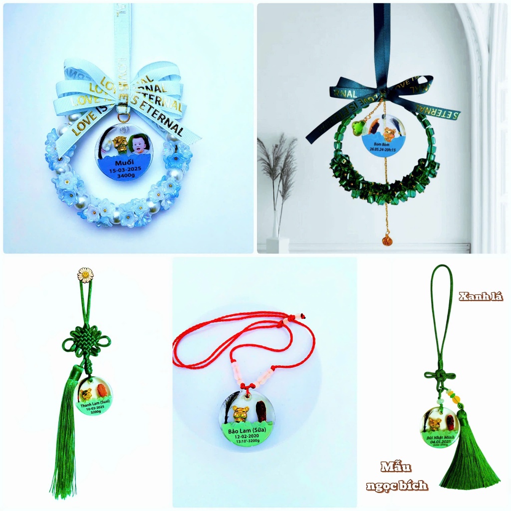 Set Lưu Giữ Cuống Rốn, Tóc Máu cho bé- Mẫu 2025 Mệnh Hỏa