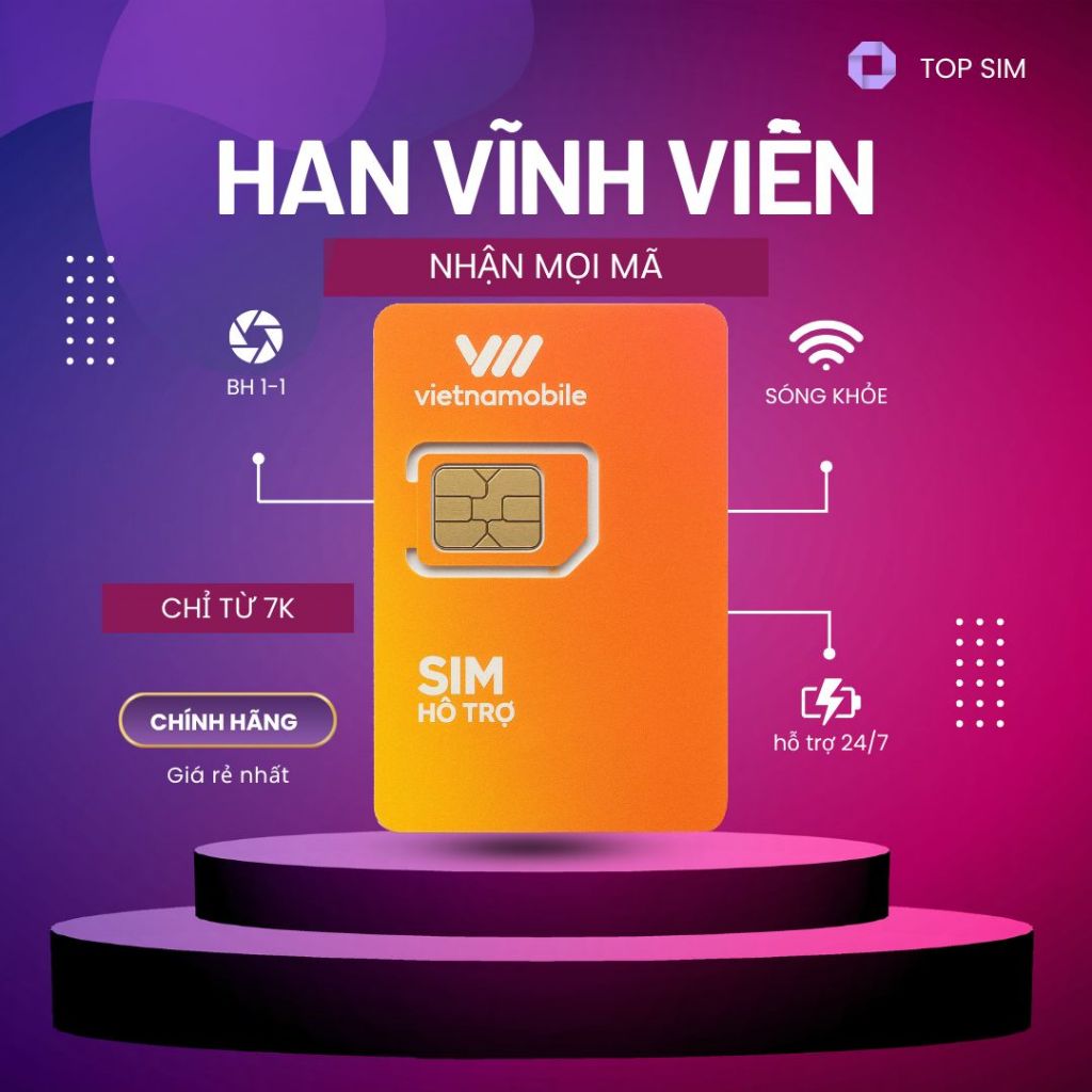 SIM Nghe Gọi Vietnamobile – Dễ Kích Hoạt, Dùng Lâu, Chuyên Cho Nhu Cầu Nghe Gọi