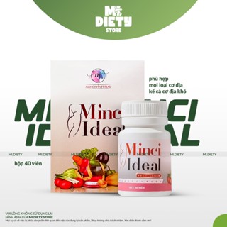   CHÍNH HÃNG  Minci Ideal Viên Uống Thảo Mộc Hỗ Trợ Giảm Cân Hộp 40 Viên Giảm Cân Hiệu Quả 