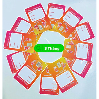 [Hạn 3 Tháng] Sim Vnmb hạn dùng 3 tháng