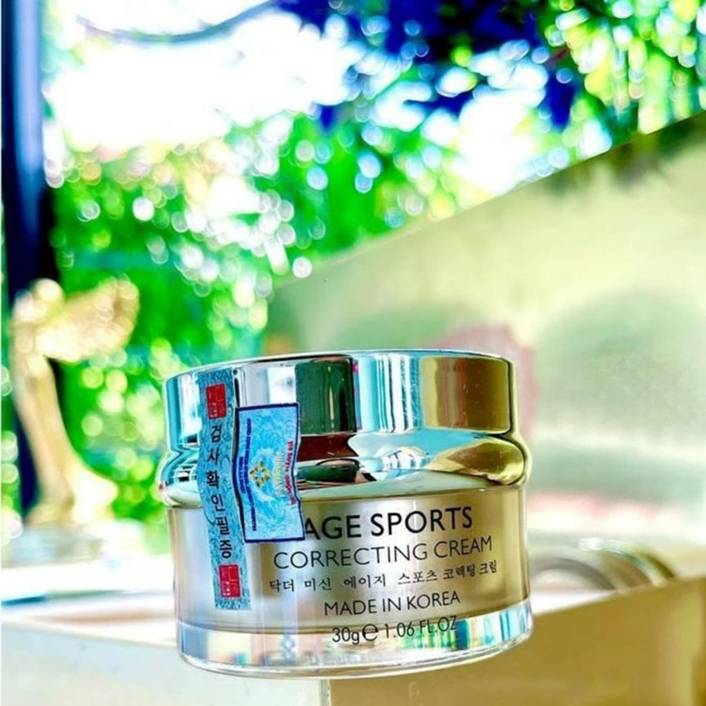 KEM CHỐNG NẮNG DR.MISHIN AGE SPORT CORRECTING CREAM 30G