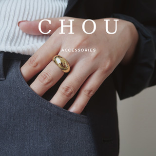 Nhẫn Titan Bản Tròn | CHOU ACCESSORIES |