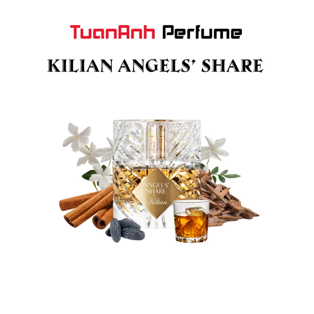 Nước hoa unisex Kilian Angel's Share Cuốn Hút Sang Trọng Cao Cấp chiết chính hãng | TUAN ANH PERFUME